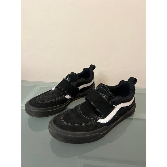 Vans Kyle Walker Pro Black skate shoes men’s 10 pop cush insole no lace gum sole - Picture 1 of 10